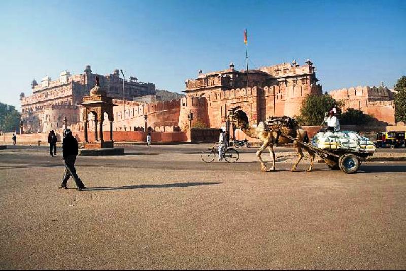 Lalgarh palace in Bikaner Rajasthan